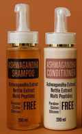 Ashwagandha Hair Care Duo: Shampoo & Conditioner